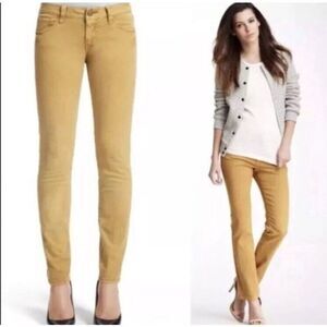 Cabi #502 Ruby Gold Skinny Jeans Size 6
